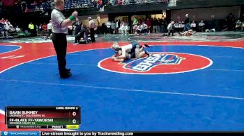 7A-144 lbs Quarterfinal - Josh Denson, North Paulding vs Michael Bledsoe, Colquitt County