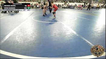 61 lbs Quarterfinal - Michael Mairel, Perry Wrestling Academy vs River Sanders, Husky Wrestling Club