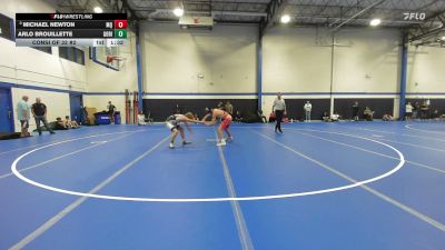 126 lbs Consi Of 32 #2 - Michael Newton, Mayo Quanchi vs Arlo Brouillette, Gorilla Grapplers