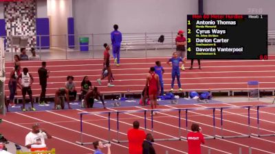 Men's 60m Hurdles, Finals 1