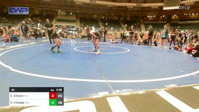 85 lbs Rr Rnd 1 - Elliott Gibson, Owasso Takedown Club vs Kale Elledge, The Leftovers