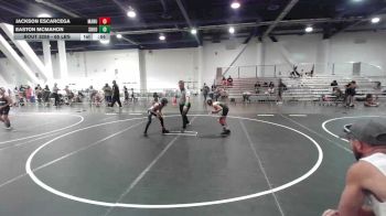 65 lbs 3rd Place - Jackson Escarcega, Manu WC vs Easton McMahon, Shootbox WC