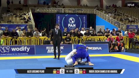 Rider Zuchi Samelo Do Amaral vs Alex Liscano Filho 2026 Pan Jiu Jitsu IBJJF Championship