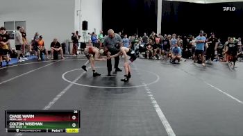 72 lbs Placement (4 Team) - Colton Wiseman, Ohio Gold vs Chase Warm, Rebellion