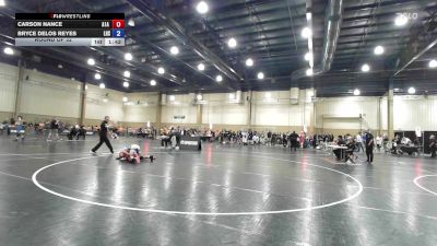 113 lbs Round Of 32 - Carson Nance, A1A Melbourne Wrestling vs Bryce Delos Reyes, Largo High School