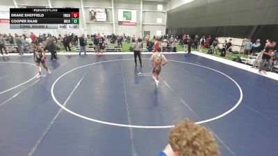 16U Boys - 132 lbs Cons. Round 2 - Westly Waldron, Wyoming vs Evan Stachewicz, U.P. Elite Wrestling