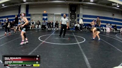 92 lbs Finals (2 Team) - Paul Regalbuto, NOVA WC vs Dominic Bocchino, BTWC