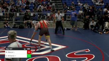 215 lbs Semifinal - Michael Mocco, FL vs Oscar Williams, OK