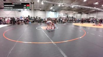 190 lbs Cons. Round 2 - Rasean Hill, Fort Collins vs Charlie Scott, Lewis-Palmer