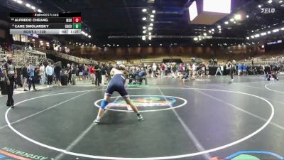 138 lbs Champ. Round 2 - Cane Smolarsky, Camden County vs Alfredo Cheang, Miami Southridge Hs