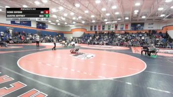 125 lbs Cons. Round 2 - Hobe Givens, Arcadia vs Austin Jeffrey, Messiah College