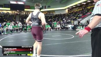 215 lbs Finals (1st & 3rd) - Ledger Nehls, Osage vs Tyler Williams, Mount Vernon