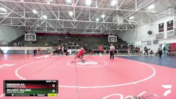 141 lbs Cons. Semi - Brendon Ko, Bakersfield College vs Ricardo Solorio, Santa Ana College