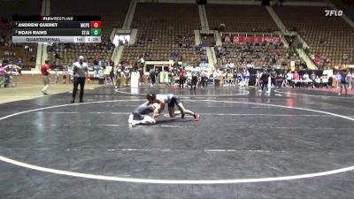 1A-4A 120 Quarterfinal - Andrew Gueret, Montgomery Catholic Prep School vs Noah Rains, St James