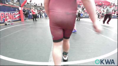 120-131 lbs Rr Rnd 2 - Aryzona Cummings, Mojo Grappling Academy vs Landree Engert, IRONMEN Wrestling Club