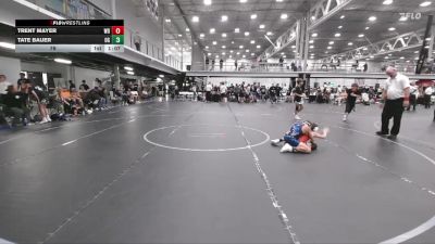 76 lbs Round 3 (10 Team) - Trent Mayer, Wayne Danger vs Tate Bauer, Ohio Gold
