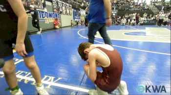 70 lbs Quarterfinal - Knox Wilson, Rough Riders vs Cooper Goodman, Chandler Takedown Club