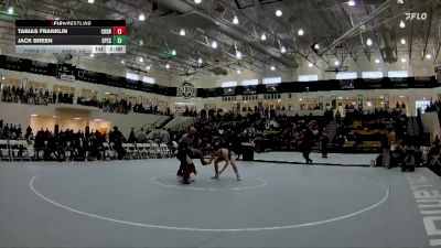 165 lbs Quarters & 1st Wb (16 Team) - Jack Breen, St Pius X School vs Tabias Franklin, Charles Drew