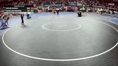 D 1 150 lbs Cons. Round 1 - Davin Lee-Stevens, Sulphur vs Jaylen Gaddis, Bonnabel