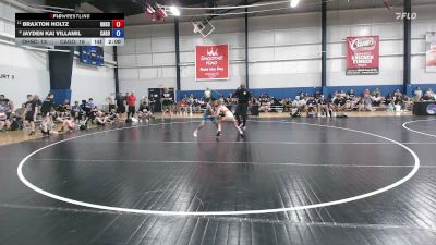 75 lbs Braxton Holtz, Ohio Scarlet vs Jayden Kai Villamil, California Gold