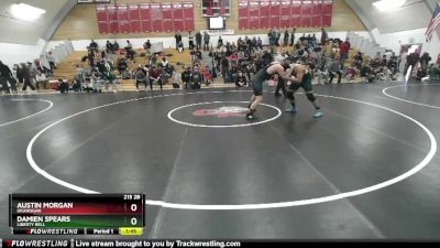 215 2B 1st Place Match - Damien Spears, Liberty Bell vs Austin Morgan, Okanogan