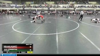 130 lbs Champ. Round 2 - William Schmitt, Crass Trained Wrestling vs Tate Sonnentag, Marathon