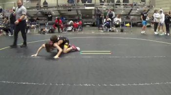 85 lbs Semifinal - Jackson Farrell, West Michigan Pursuit vs Ethan Halstead, Dark Horse Wrestling Club