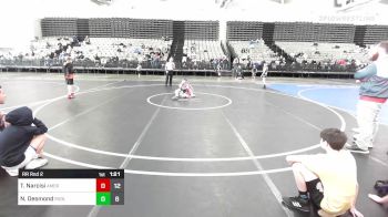 61 lbs Rr Rnd 2 - Tommy Narcisi, American Elem Elite vs Noah Desmond, Revival Black