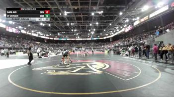 126 lbs Champ. Round 1 - JT Cutler, Soda Springs vs Sam Aid, Capistrano Valley