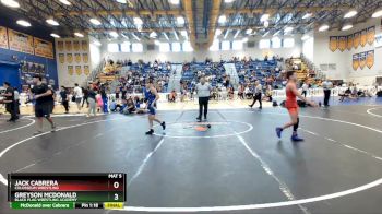 85 lbs Round 4 - Brock Cidri-Bricker, Claw Wrestling vs Logan Quiroga, Brevard FCA