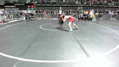 144 lbs Round Of 32 - Justin Giella, EPR Junior Wrestling vs Joshua Gormley, Cordoba Trained