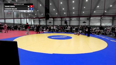 Junior Boys GR - 150 lbs Champ. Round 1 - Thane Hinds, WA vs Connor Miller, CA