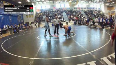 285 lbs Semifinals (8 Team) - Anthony Rametta, Jesuit vs Abdur Bey, Somerset