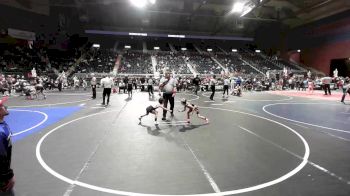 49 lbs 2nd Place - Tymber Williams, Eastside United vs Oaklen Ely, Midwest Destroyers