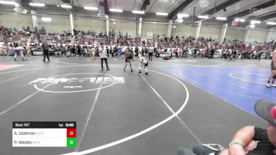 5th Place - Athena Uselman, Aztec vs Paisley Wesley, Aztec