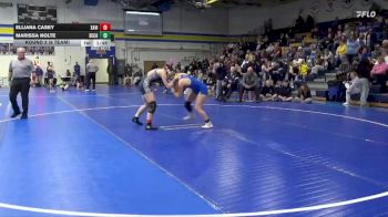 135 lbs Round 3 (8 Team) - Marissa Nolte, Benton Community vs Elliana Casey, Xavier