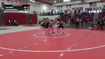 106 lbs 1st Place Match - Tait Zirkel, Davenport West vs Coltin Hartman, Fulton (H.S.)