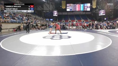 235 lbs Cons. Sub-semis - Asreilla Wallace, IL vs Shelby Wells, TX