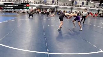 Silver 149 lbs Cons. Semi - Jax Miller, Cornell College vs Logan Lagerman, St. Cloud State