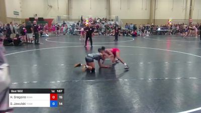 105 lbs Rr Rnd 2 - Hananeel Gregoire, SOWA vs Grace Jawulski, Team Mayhem