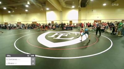 58 kg Round 1 - Gerrard Contreras, Mad Cow Wrestling Club vs Josias Rivera, NB Elite Wrestling Club