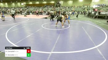 190 lbs 3rd Place - Ayden Campbell, Redwave WC vs Ruben Gonzalez, Nevada Elite