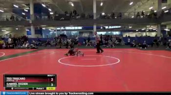 80 lbs Finals (2 Team) - Gabriel Dozier, Barberton vs Teo Triscaro, Kenston