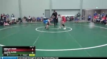 122 lbs 2nd Wrestleback (8 Team) - Brinley Meier, Iowa vs Alayna Slifer, Kansas