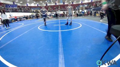 84-88 lbs Rr Rnd 4 - Pierce Hays, D3 Wrestling Cluib vs Titus Tate, Marlow Outlaws