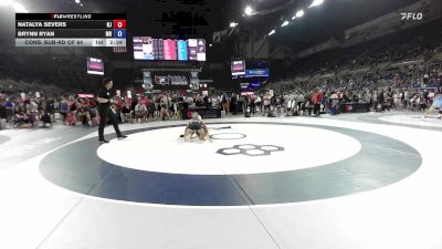 130 lbs Cons. Sub-rd Of 64 - Natalya Severs, NJ vs Brynn Ryan, MD