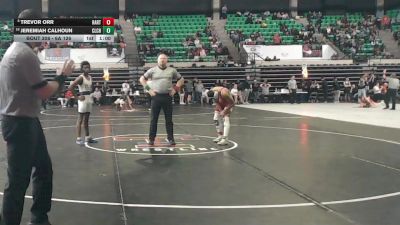 6A 126 lbs Cons. Round 1 - Jeremiah Calhoun, Clay Chalkville vs Trevor Orr, Hartselle