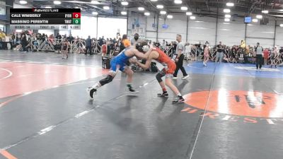 115 lbs Round 3 (12:30pm Saturday) - Massimo Perentin, Team Gotcha vs Cale Wimberly, Backyard Brawlers