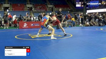 160 lbs Cons 16 #1 - Reece Heller, Illinois vs Sammy Toggas, Maryland