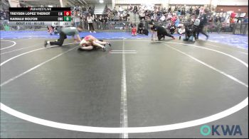 90 lbs Rr Rnd 1 - Treysen Lopez Theriot, Elgin Wrestling vs Kainalu Bolton, CacheWrestlingClub